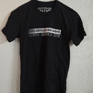 Nine Inch Nails NIN Black 2018 Tour T-Shirt